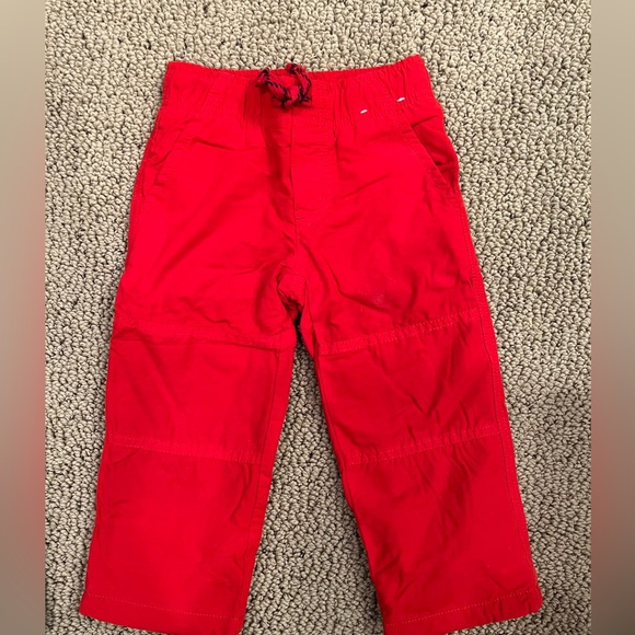 2 pairs of Gymboree 2t fleece, jersey lined pants; fall winter warm pants - Picture 6 of 8